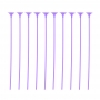 Pack 10 Palitos con Soporte para Globos Color Lila
