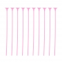 Pack 10 Palitos con Soporte para Globos Color Rosa
