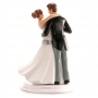 Figura para Tarta Pareja de Boda Bailando 20 cm