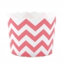 Party Candy cups rosa chevron (24 uds)