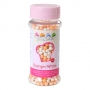 Perlas Blandas Naranjas y blancas
