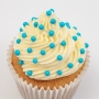 Perlas de azúcar azul bebé 4 mm PME bote sprinkles decoración repostería