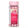 Perlas de Chocolate Color Rosa 70 gr