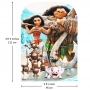 Photocall Infantil Vaiana 130cm