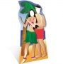 Photocall Pareja Hawaii 190cm