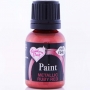 Pintura comestible metalizada Rojo