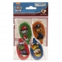Piruletas de Choclate Patrulla Canina 4 unidades