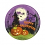 Platos de Papel Happy Halloween 8 ud