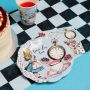 Juego de 12 Platos Truly Alice Borde de Conchas 17 cm