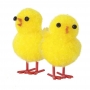 Pollitos de Pascua Amarillos 4 cm - 6 ud