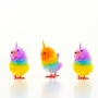 Pollitos de Pascua Unicornio 3 ud