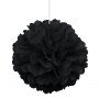 Pompón Negro 40 cm