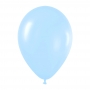 Pack de 12 Globos Azul Satinado 30 cm