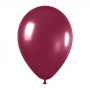 Pack de 10 globos vino tinto metalizado