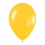 Pack de 12 Globos Amarillo Metalizado 30 cm