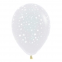 Pack de 10 Globos Transparentes con Estrellas