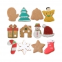 Set de 12 Cortadores de Navidad - PME