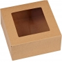 Set 3 Cajas Para Cupcakes Kraft 15 cm