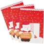 Set 3 Cajas para Cookies Santa