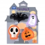 Set de 4 Cortadores Grippy Halloween