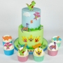 Set de Cortadores para Fondant Dinosaurios