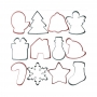 Set de 12 Cortadores de Navidad - PME