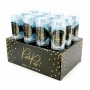 Set de 12 Push Pop Confetti Azul Mix