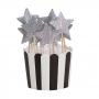 Set de 12 Toppers Estrellas Doradas