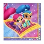 Set de 16 Servilletas Shimmer y Shine