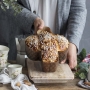 Set de 2 moldes para  colomba 750 gr