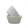 Set de 30 Cápsulas para Cupcakes Blancas