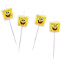 Set de 4 Velas Bob Esponja