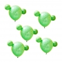 Set de 5 globos de cactus con brazos