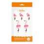 Set de 5 Toppers de Azúcar Flamencos