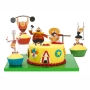 Set de 5 Toppers para Dulces Circo