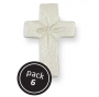 Set de 6 cruces de Azúcar perladas