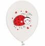 Set de 6 Globos Mariquita 30cm