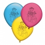 Set de 8 Globos Princesas Disney 30 cm