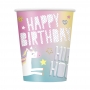 Set de 8 Vasos Unicornio