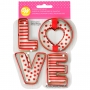 Juego de 4 Cortadores Love