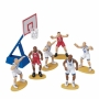 Set de figuras para tartas baloncesto