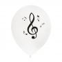 Set de Globos Notas Musicales 23 cm