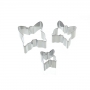 Juego de 3 mini cortadores mariposa Kitchen Craft