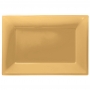 Set de 3 Bandejas Doradas 33 cm x 23 cm