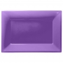 Set de 3 Bandejas Moradas 33 cm x 23 cm
