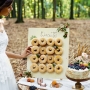 Stand para Donuts Madera Natural