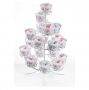Stand para cupcakes metálico Blanco PME