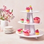 Stand para Dulces y Cupcakes​​​​​​​ Blanco