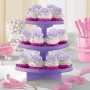 Stand para Dulces y cupcakes Lila