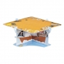 Stand para tartas barco pirata
